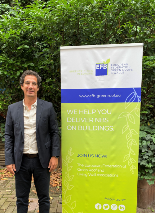 Paulo Palha é o novo Presidente da Federação Europeia de Associações de Coberturas Verdes (EFB)